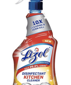 Lizol 450ml, Kitchen Cleaner Spray | Suitable for all Kitchen Surfaces, Gas Stove, Countertop, Tiles, Chimney and Sink | Kills 99.9% germs